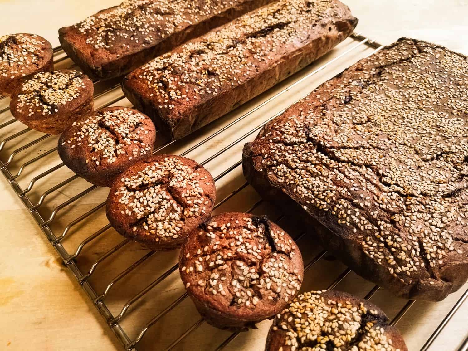 Buckwheat Chocolate-Banana Bread