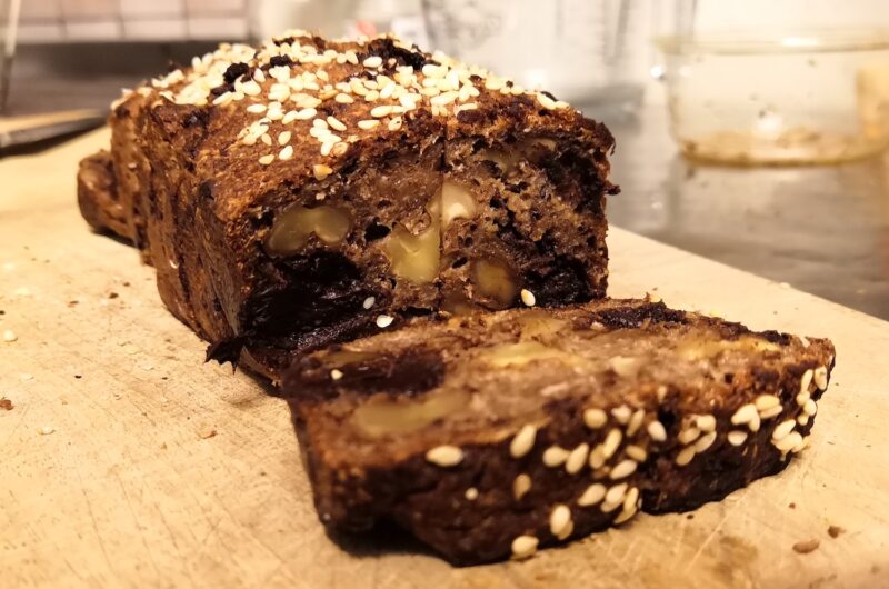 Buckwheat Chocolate-Banana Bread